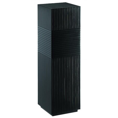 Currey Odense Black Pedestal 1000-0051